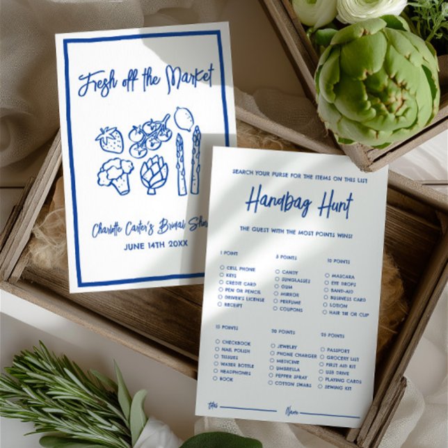 Handtaschen-Jagd Frisch vom Markt Shower Game (Handbag Hunt Fresh Off The Market Shower Game)