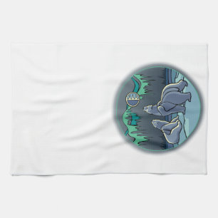 Handtuch aus Native Bear Art Polar Bärentuch