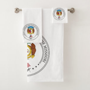 Handtuch Freimaurerei Loge Staat von Missouri Badhandtuch Set