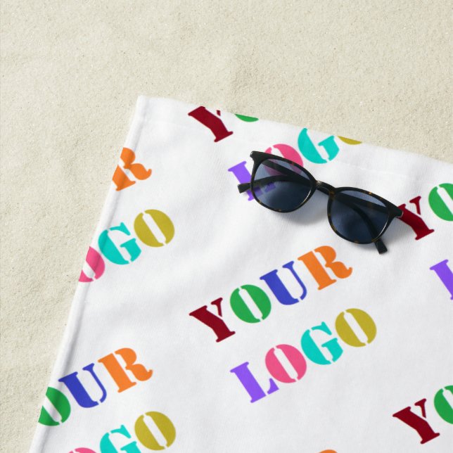 Handtuch für kundenspezifische Firmenlogos - Ihre  (Beispiel)