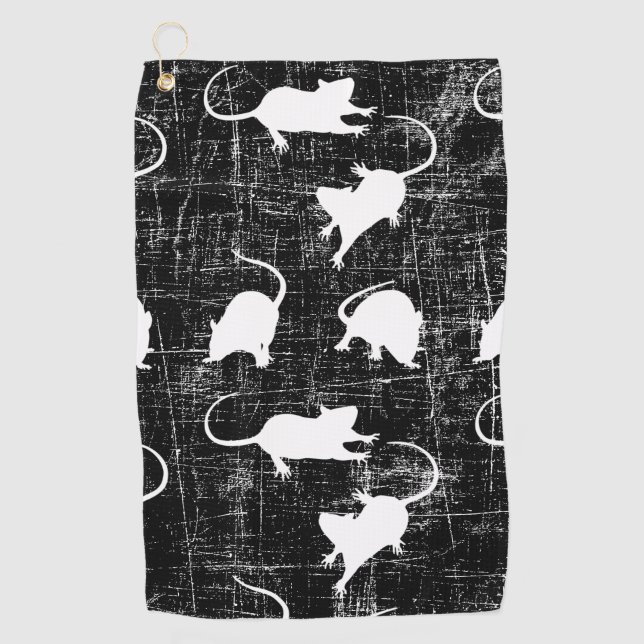 Handtuch für weiße Mäuse (Vorderseite)