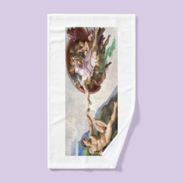 Handtuch: MICHELANGELO: DIE SCHAFFUNG VON ADAM Handtuch