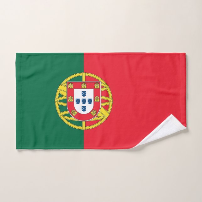 Handtuch mit der Flagge Portugals (Handtuch)