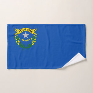 Handtuch mit Flag Nevada Staat, USA