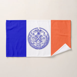 Handtuch mit Flag von New York City, USA