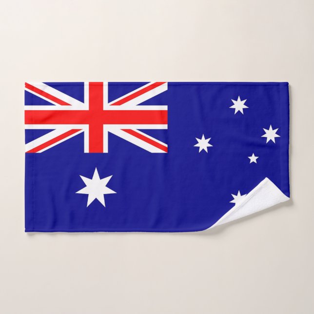 Handtuch mit Flagge Australiens (Handtuch)