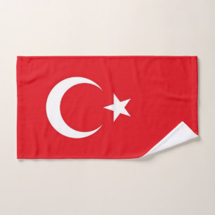Handtuch mit Flagge der Türkei