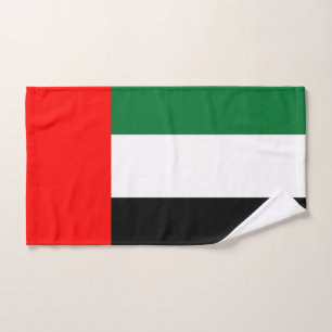 Handtuch mit Flagge der Vereinigten Arabischen Emi