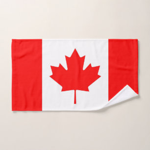 Handtuch mit Flagge Kanadas