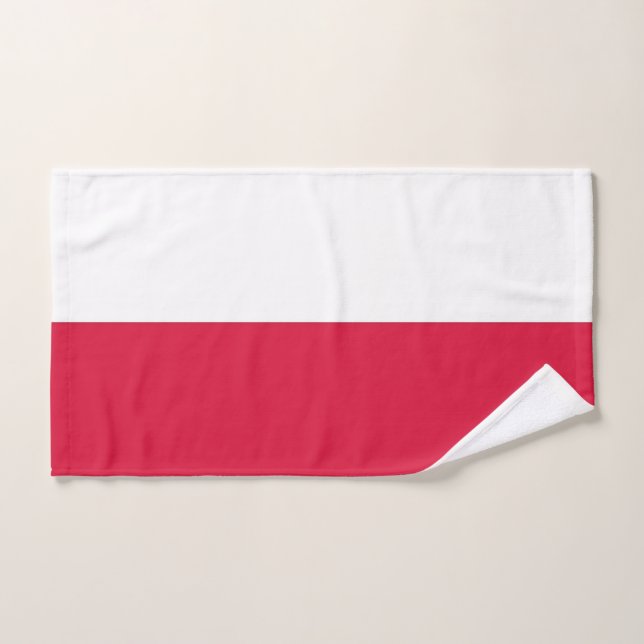 Handtuch mit Flagge Polens (Handtuch)