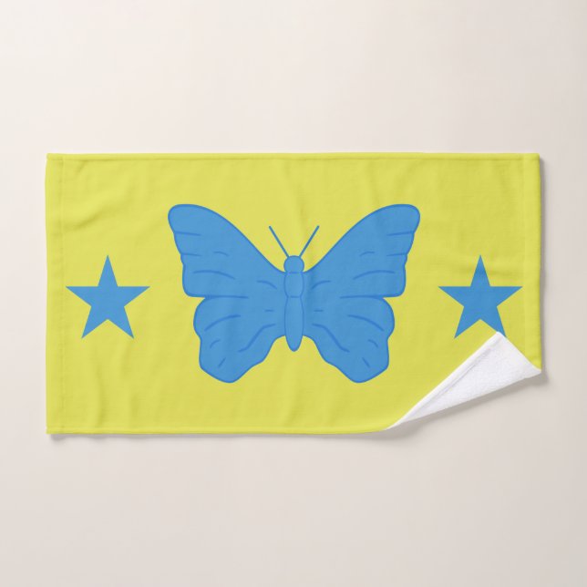 Handtuch mit Flagge von Bady Bassit (Handtuch)