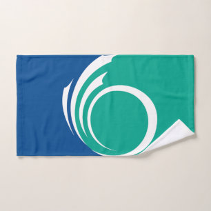 Handtuch mit Flagge von Ottawa, Kanada