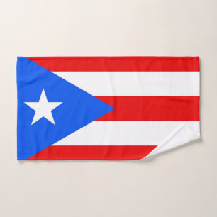 Handtuch mit Flagge von Puerto Rico, USA