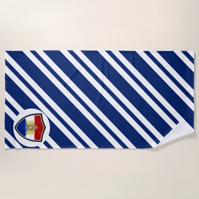 Handtuch mit holländischer Flagge (Vorderseite)