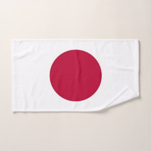 Handtuch mit japanischer Flagge