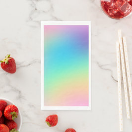 Handtücher aus weichem Pastell-Rainbow-Radient-Pap Serviette