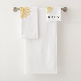 Handtücher für jedes einzelne Hotel.