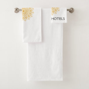Handtücher für jedes einzelne Hotel.