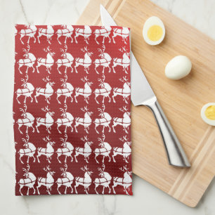 Handtücher für Weihnachten Rentier Handtuch Custom