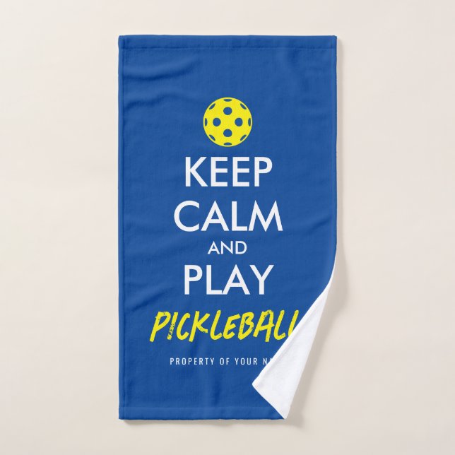 Handtuchgeschenk für Pickleball behalten Handtuch (Handtuch)