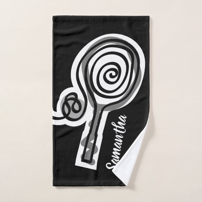 Handtuchgeschenk für Tennisspieler Handtuch (Handtuch)
