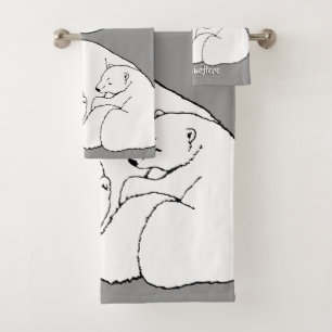 Handtuchhandtuch für Bären Set Handtücher für Bäre