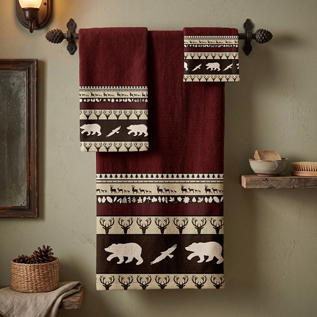 Handtuchhandtuch-Set aus Herbst Badhandtuch Set (Von Creator hochgeladen)