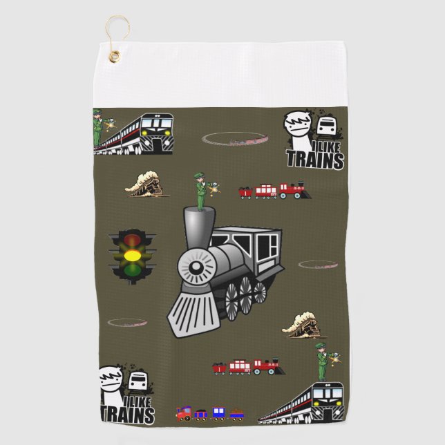 Handtuchzug Golfhandtuch (Vorderseite)