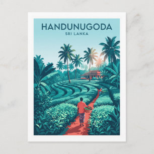 Handunugoda Teeplantage Ahangama Sri Lanka Postkarte