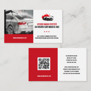 Handwaschanlagen   Autowaschen Visitenkarte