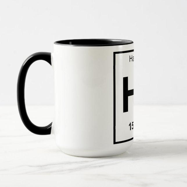 Handwavium Tasse - Schwarzweiss (Links)