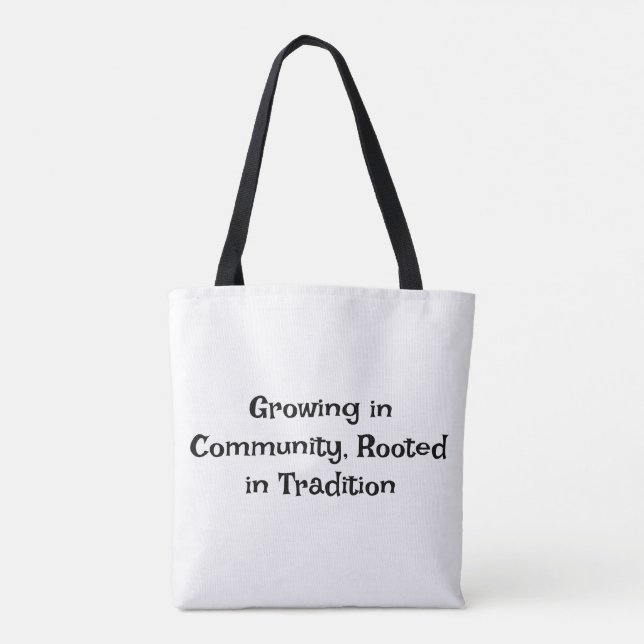 Handwerk mit Stolz tragen: Reno Pagan Pride Tasche (Rückseite)
