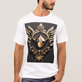 Handwerk und inspirierend T - Shirt mit Kristallad