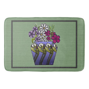 Handwerker Lily Vase Badematte