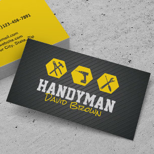 Handwerker Professioneller Hausreparaturservice Go Visitenkarte