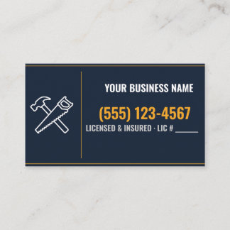 Handwerker Visitenkarten, Benutzerdefinierter Name Visitenkarte