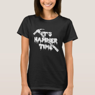Handwerkerhammer Geschenk für den Hausbauer und di T-Shirt