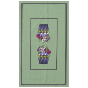Handwerkerin Lily Vase 60" x 104" Tablecloth Tischdecke