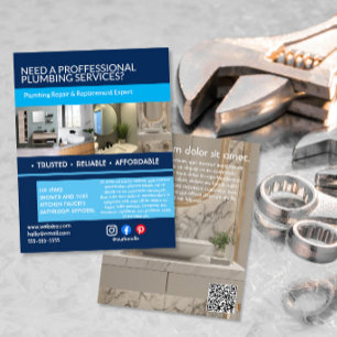 Handwerkliche Badezimmer Küche Flyer