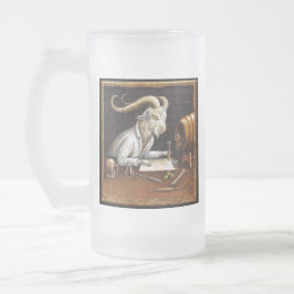 Handwerks-Bier-Ziegen-Tasse: Zymologie Mattglas Bierglas