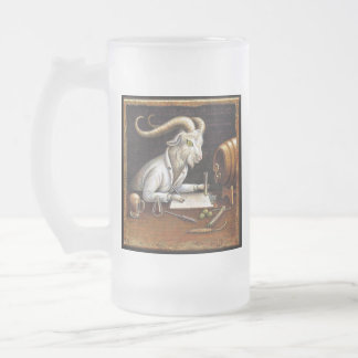 Handwerks-Bier-Ziegen-Tasse: Zymologie Mattglas Bierglas