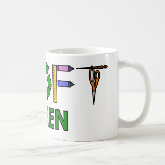 Handwerks-Grün Kaffeetasse