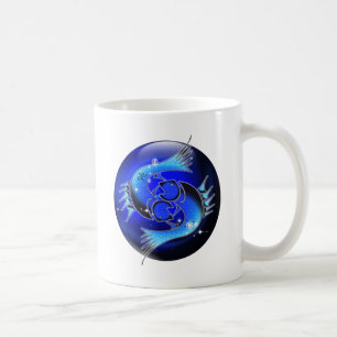 Handwerks-Kerker-Tierkreis - Fische Kaffeetasse