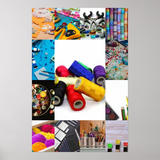 Handwerkskunst Poster (Vorne)