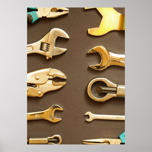 Handwerkzeuge Poster (Vorne)