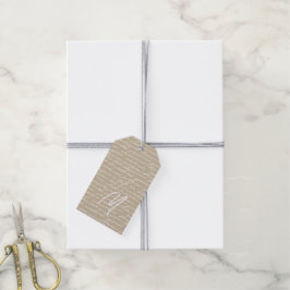 Handwriting - Geschichte eines Romantikschriftstel Geschenkanhänger