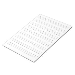 Handwriting Penmanship Practice Papier Pad Notepad Notizblock