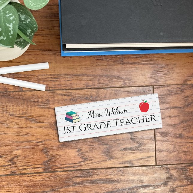 Handwriting Practice Paper Teacher Name Tag Namenschild (Von Creator hochgeladen)