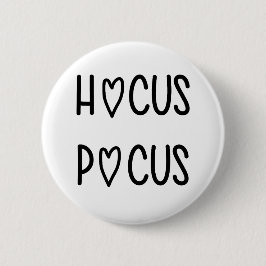 Handwritten hocus pocus button