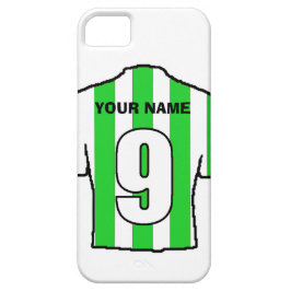 Handy Case mit Club Colors! Grün-Weiß-Shirt